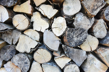 Firewood for stove heating