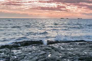 Fototapeta na wymiar Burns Beach Perth Sunset