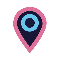 Location map pin icon