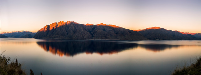 Lake Hawea, Otago Region of New Zealand