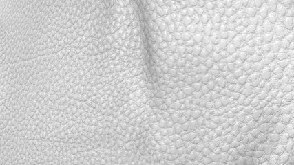 Obraz premium leather wave gray surface. Three-dimensional illustration. 3d render