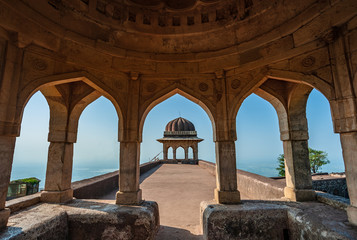 Fototapeta premium Rupmati pavilion, Mandu, madhya pradesh, india