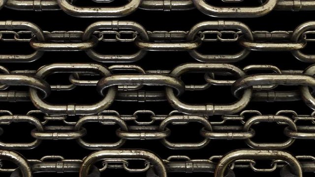 Chains Background Loop (Alpha Channel)