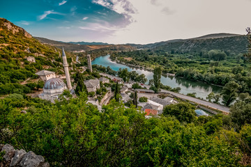 islam muslim mosk religion bosnia river nature