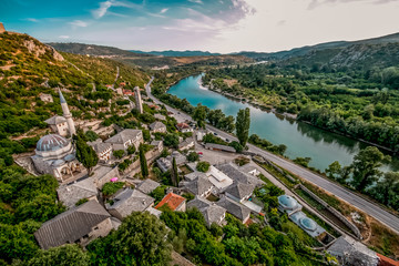 islam muslim religion nature landscape mosk bosnia