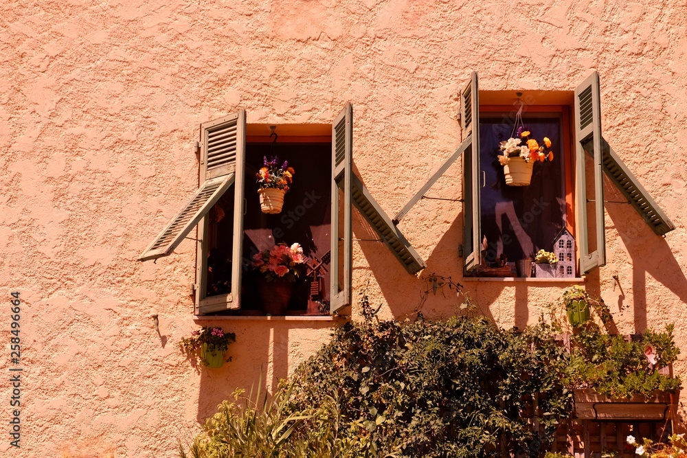 Poster Façade d'une maison Provençale.