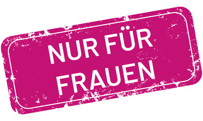 vector Stempel Nur für Frauen