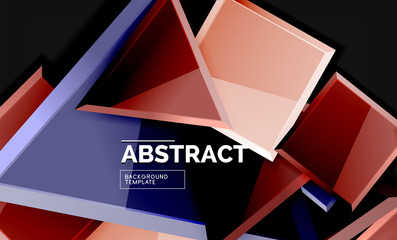 Shiny style geometric background