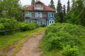 Cottage Archimandrite in the botanical garden. At the time of the camp SLON home of the authorities of the Solovetsky camp. Russia, Arkhangelsk region, Primorsky district, Solovetsky village © Konstantin