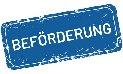 vector Stempel  Beförderung	