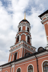 Obraz premium The Church Of The Holy Trinity. The village of Nizhnie Mully