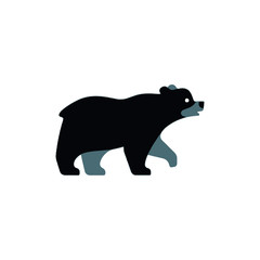 Fototapeta premium Bear animal icon