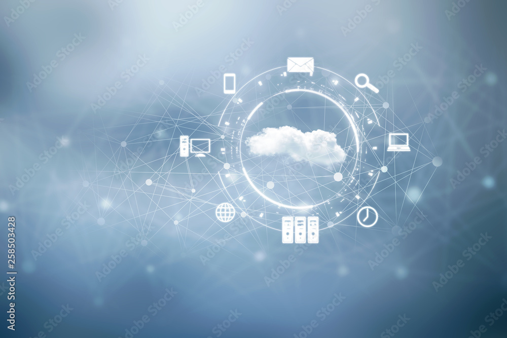 Poster 2d rendering cloud computing