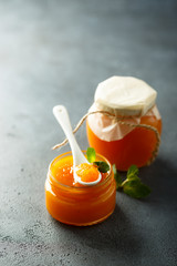 Homemade tangerine jam