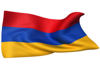 アルメニア国旗　比率1:2