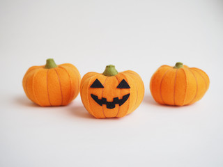 フェルト作品　ジャックオーランタン