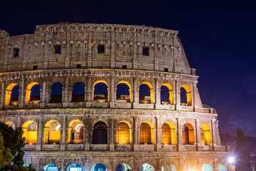 Fototapeta premium Colosseum stadium building in Rome