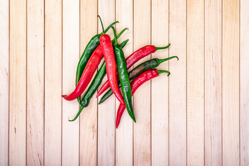 Chili pepper in the kitchen