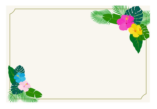 南国の花と植物 ハガキテンプレート Buy This Stock Vector And Explore Similar Vectors At Adobe Stock Adobe Stock 南国の花と植物 ハガキテンプレート Buy This Stock Vector And Explore Similar Vectors At Adobe Stock Adobe Stock