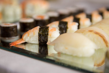 Shrimp Sushi Plate