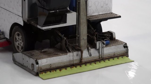 Ice resurfacer car.
