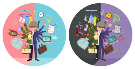 flat type green Coach jacket man_mulch task switch