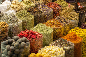 Spice market in Dubai