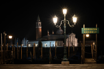 Gondola station venice