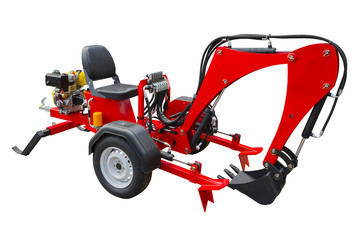 Obraz premium Small excavator