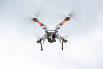 Quadcopter Drone Outdoors