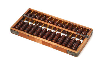 The Abacus on white background