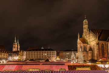 The biggest Christmas market in the world. Nuremberg, Germany