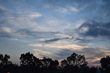 Obraz premium Cielo azul