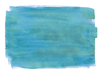 blue watercolor stain with the transition of tones.Watercolor strokes.Template for design and texts