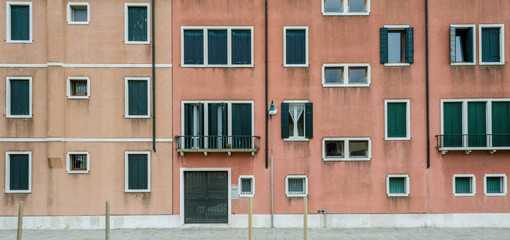 Fototapeta premium Venice buildings facades