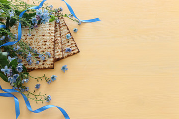 Pesah celebration concept (jewish Passover holiday)