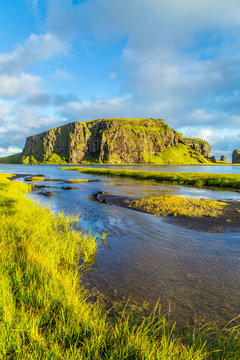 Typical amazing landscape of Iceland island, Europe