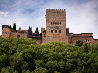 Fototapeta na wymiar Alhambra in granada, spain