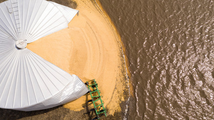 Iowa Farm Silo Burst By Midwest Flooding Disaster March 2019