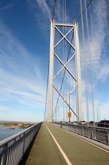 Fototapeta premium Forth Road Bridge, Queensferry, Szkocja