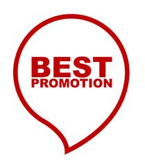 red vector banner best promotion