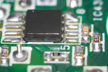 circuit board with elements