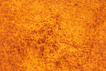 Orange Metal rusty background, Metal grunge texture