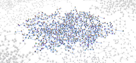 Cartoon Crowd Layered System, Wide Local