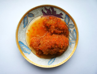 Marrow caviar the hands