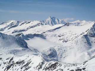 Fototapeta na wymiar Mölltaler Gletscher