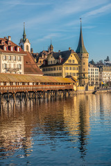 Lucerne (Luzern), the largest city in Central Switzerland