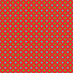 Seamless polka dots pattern background