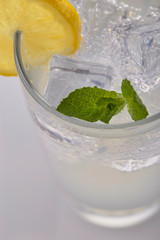 Lemonade in glass