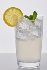 Lemonade in glass